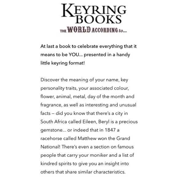 NEW ‘Michelle’ Keyring - Picture 6 of 6